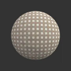 Carpet loop and cut checker board